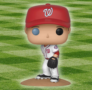 Max Scherzer Signed Washington Nationals #16 MLB Funko Pop! Vinyl