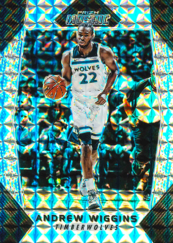 2017-18 Panini Mosaic Prizm Basketball Andrew Wiggins