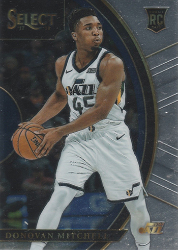 2017-18 Select Donovan Mitchell Rookie Card