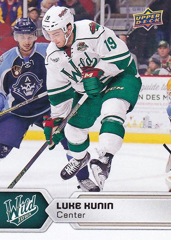 2017-18 Upper Deck AHL Hockey Base 112 Luke Kunin