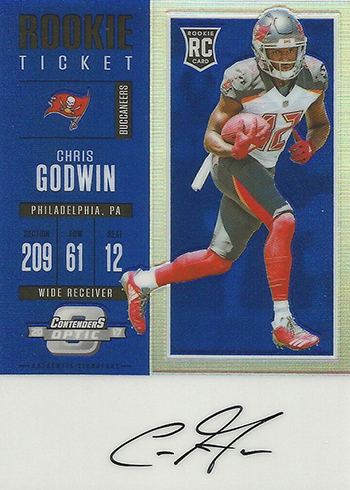 2017 Contenders Optic On Card Auto OJ HOWARD RC Tampa Bay