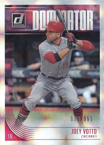 2018 Donruss Baseball JOSH DONALDSON Father's Day Ribbon #/49 - BLUE JAYS -  #268