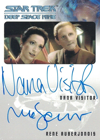 Star Trek DS9 Heroes & Villains Autograph Card Julie Caitlin Brown as Ty Kajara 
