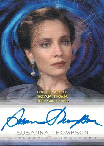 Star Trek DS9 Heroes & Villains Autograph Card Galyn Gorg as Korena Sisko 