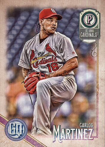 F114,099 2018 Topps Update Jackie Robinson Patches CARLOS MARTINEZ CARDINALS