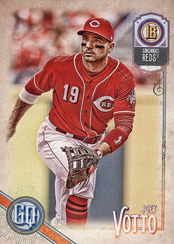 2018 Topps Holiday JOEY VOTTO Game-Used Relic #R-JVO Cincinnati Reds