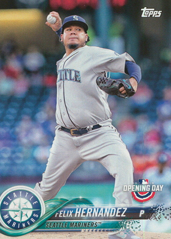 2018 Topps Opening Day Variations 93 Felix Hernandez - Beckett News