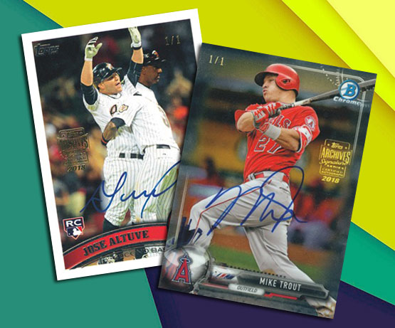 2018 Topps Archives Signature Series Active Player Edition Baseball Cards