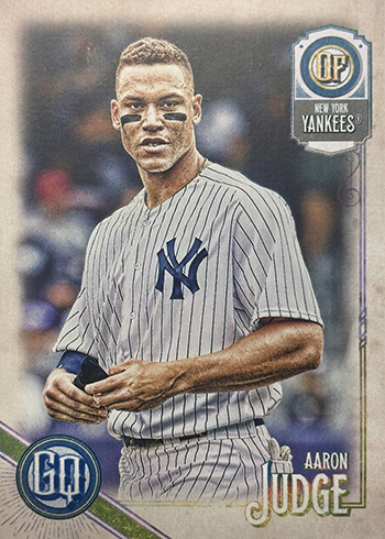 2018 Topps Gypsy Queen Aaron Judge Capless Logo Swap YANKEES PSA 10!!!!!