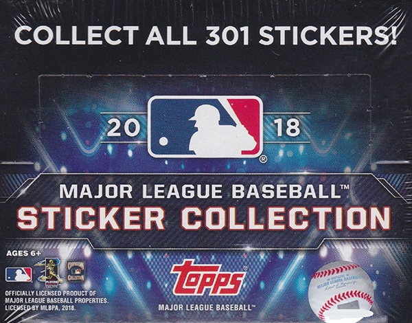 2018 Topps MLB Stickers Box