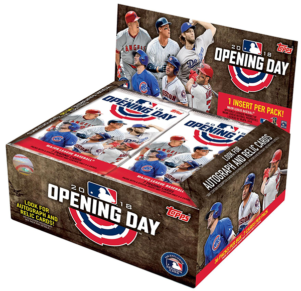 2018 Topps Opening Day Baseball Box