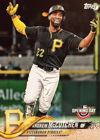  Andrew McCutchen Pittsburgh Pirates Topps 2017 Update