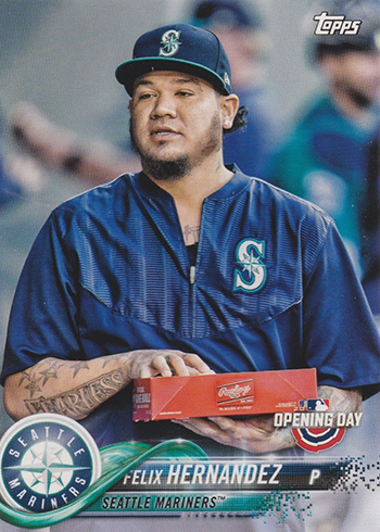 2018 Topps Opening Day Variations 93 Felix Hernandez - Beckett News