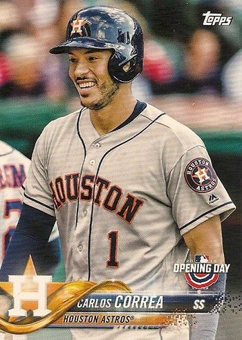  2018 Topps Opening Day Mascots #M-13 Orbit Astros