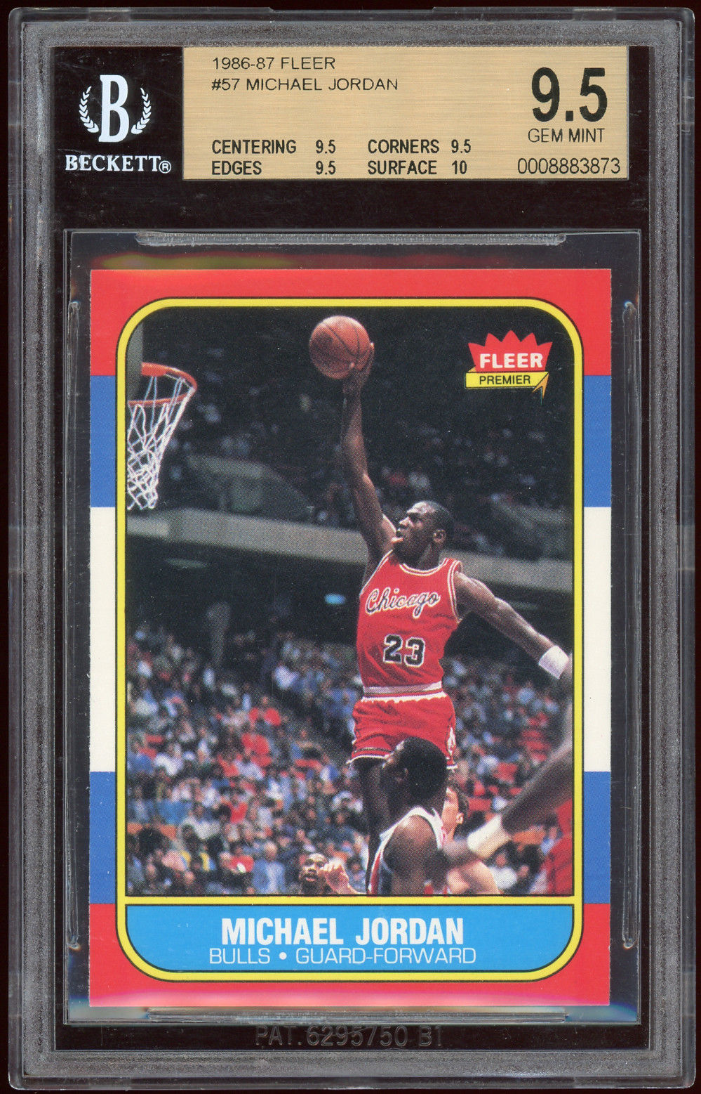 お洒落 トレーディングカード Michael Jordan Rookie Card 1986 Star Pro Stats BGS 9 9.5  Rookieカード1986スターPro mandhucollege.edu.mv