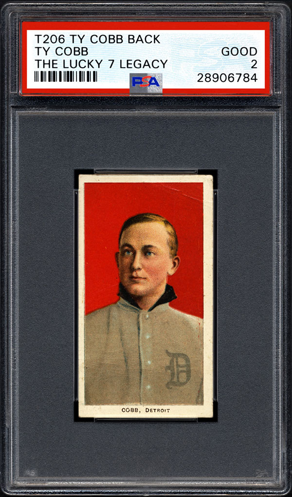 T206 Ty Cobb Lucky 7 Legacy