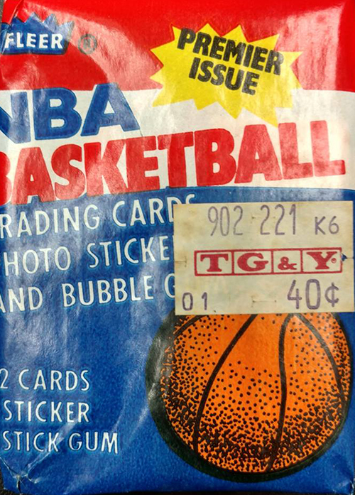 1986-87 Fleer Basketball Pack - BBCE