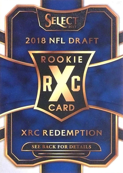 2017 Select Football XRC Redemption