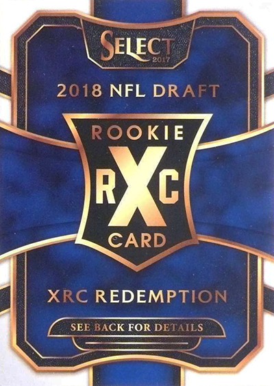 2020 Panini Select XRC Mystery Autograph Black Prizm Redemption