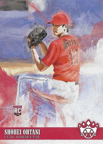 2018 Diamond Kings Name Variation Shohei Ohtani (Name in Japanese) Rookie RC