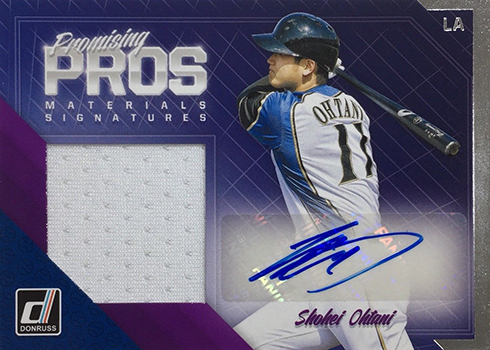 Panini reveals Shohei Ohtani autograph plans in 2018 Donruss