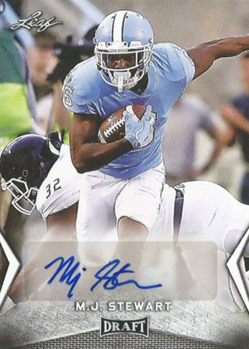 2018 Leaf Draft Autographs Football Card Pick