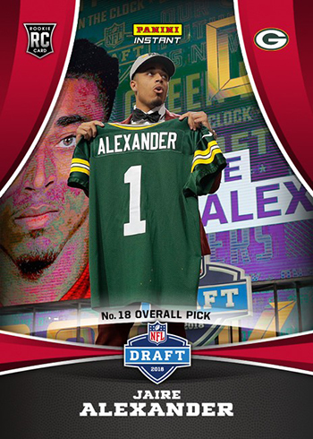 2018 Panini Instant Draft Night 18 Jaire Alexander - Beckett News