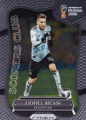 Lionel Messi 2018 Panini Prizm World Cup Silver #1