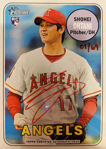 2018 Topps Heritage High Number - [Base] #600.3 - Shohei Ohtani