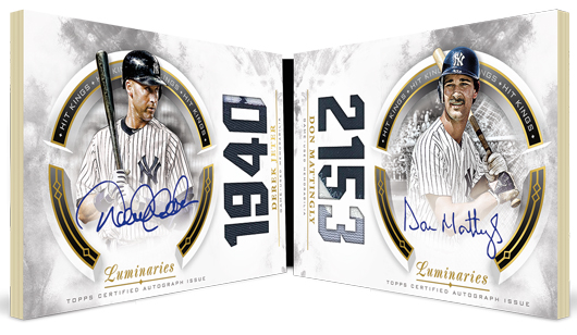 Andy Pettitte 2018 Topps Luminares Game Used Triple Jersey Auto 4