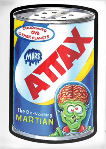 2018 Topps Mars Attacks Wacky Packages A