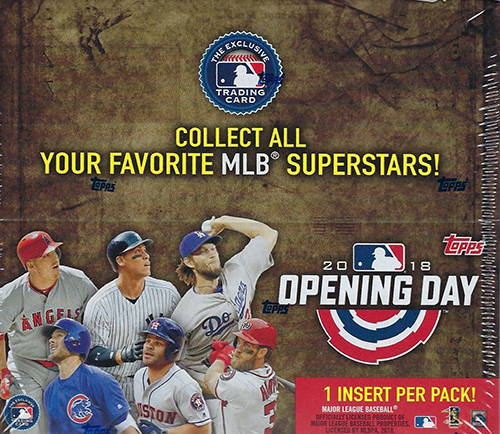 2018 Topps Opening Day Basebal Hobby Box