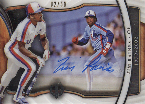 2018 Topps Tribute Iconic Perspectives Autographs #IPAJ Aaron