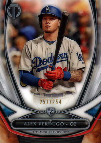 2018 Topps Tribute Baseball Rookie Alex Verdugo - Beckett News