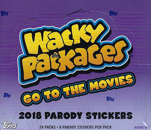 2018 Topps Wacky Packages Go to the Movies Box