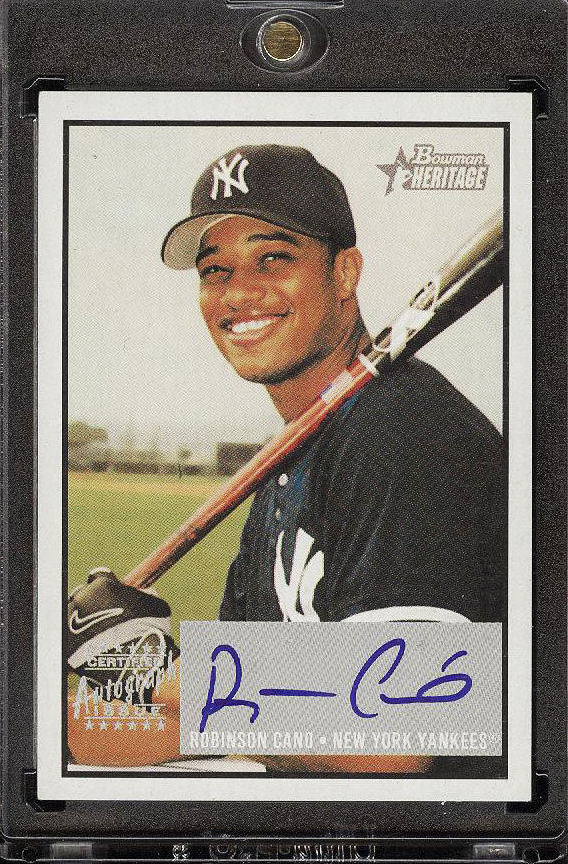 Robinson Cano Cards, Rookie Cards and Autographed Memorabilia Guide