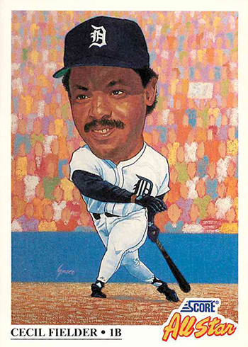 KEN GRIFFEY JR. 1992 Score ALL-STAR BIG HEAD CARTOON Baseball Card SEATTLE  M's!