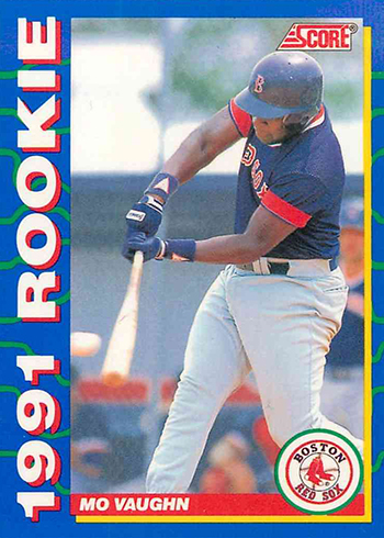 1991 SCORE MO VAUGHN ROOKIE PROSPECT at 's Sports