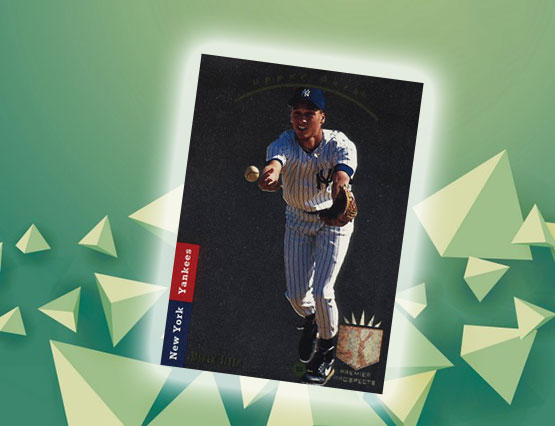 Derek Jeter 1993 Upper Deck rookie card – The OC Dugout