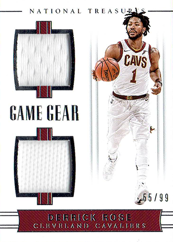 2016-17 Panini National Treasures - Game Gear #36 - Paul George /99