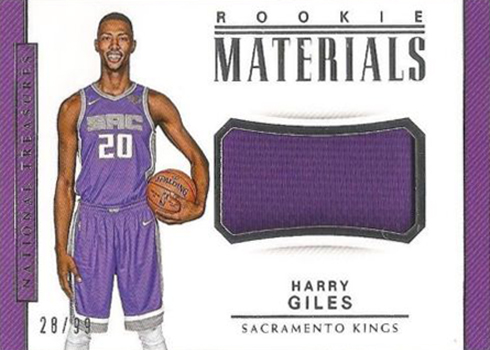 2017-18 Panini National Treasures Basketball Checklist, Team Set Lists