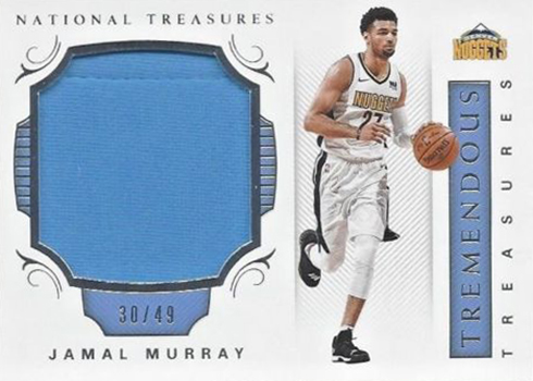 2017-18 Panini National Treasures Game Gear 48/99 Al Horford Celtics