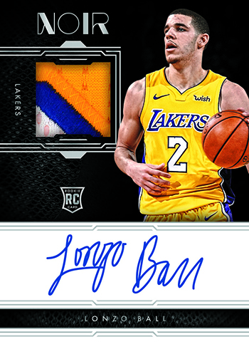 2017-18 Panini Noir Basketball Checklist, Team Set Lists, Details