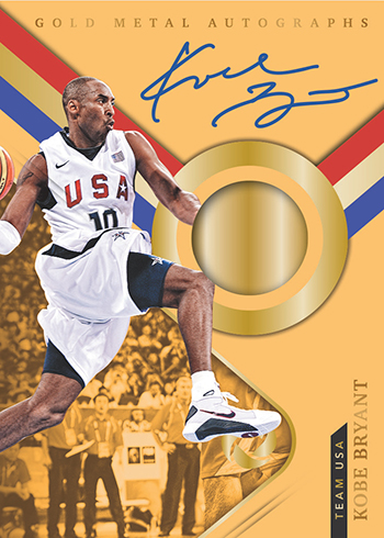 2017-18 Panini Opulence Basketball Gold Metal Autographs