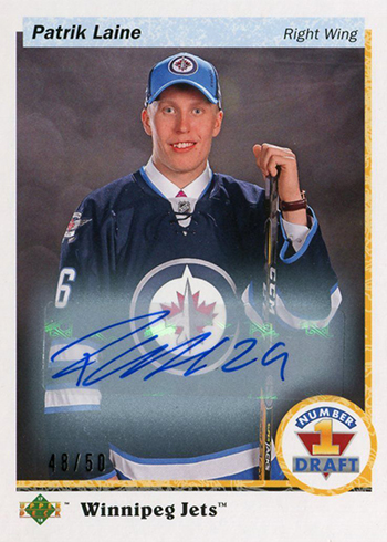 2017-18 SP Authentic Hockey 1990-91 Retro Draft Picks Autographs Patrik Laine