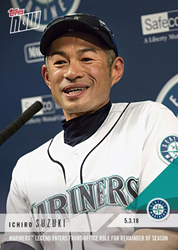 2018 Topps Now Baseball 163 Ichiro Suzuki - Beckett News