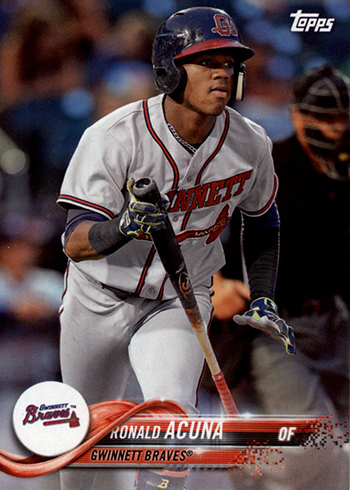 2018 Topps Pro Debut Variations Ronald Acuna