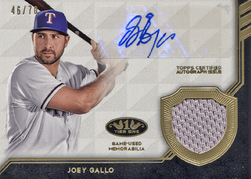 Joey Gallo Autographed Jersey