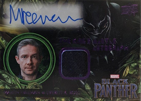 2018 Upper Deck Black Panther Autographed Costume