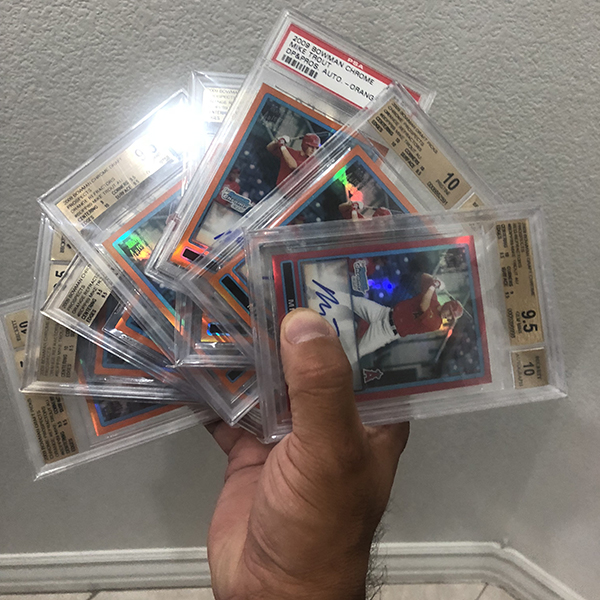 Seller of Mike Trout Superfractor card issues warning - Sports